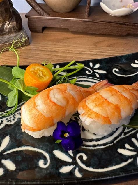 Nigiri Shrimp 35g • Succulent Seafood Sushi Delight • Minami Edinburgh