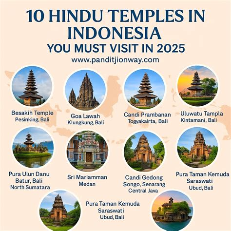 hindu temples  indonesia   visit