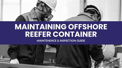 Offshore Reefer Container Maintenance Inspection Guide Mgs Icestorm