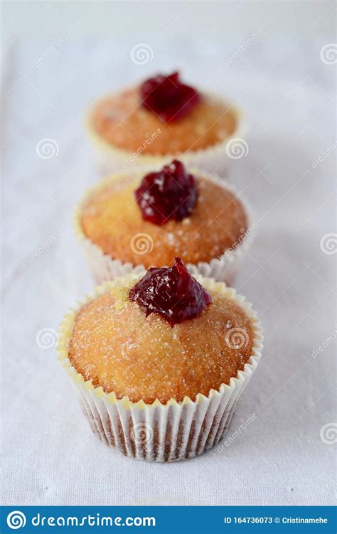 Doughnuts Filled With Jam Stock Image Image Of Batch 164736073