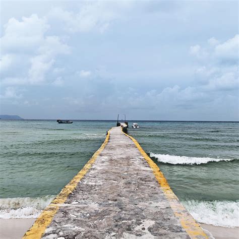 koh rong cambodia sok san village sok san beach pier print travel