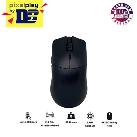 Glorious Model O Pro K K Polling Wireless Rgb Gaming Mouse Black