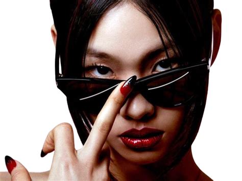 Sticker De Tromperie Sur Jung Ho Yeon Lunettes Soleil Dark Fuck Actrice Coreenne