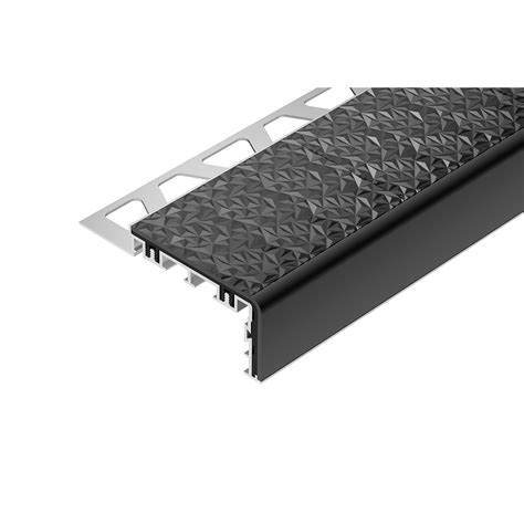 Schlüter TREP-V 60 Treppenprofil, Fugengrau, Länge: 200 cm, Höhe