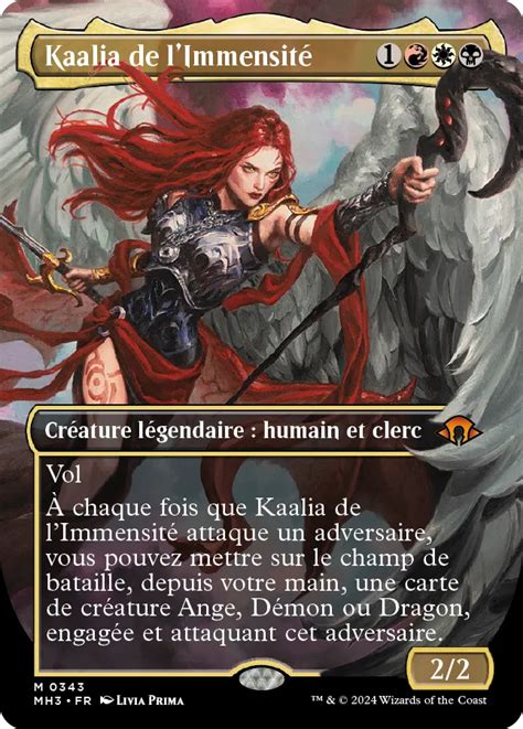 Kaalia De Limmensité Mtg Modern Horizons 3 343 Français Magic