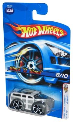Hot Wheels 2005 First Editions 8 10 Blings White Block O Wood Toy Car 038 EBay