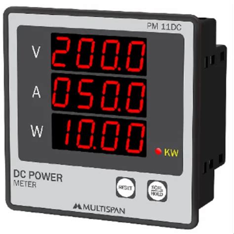 3 Phase Digital Multispan Dc Multifunction Meter 230 V Model Name