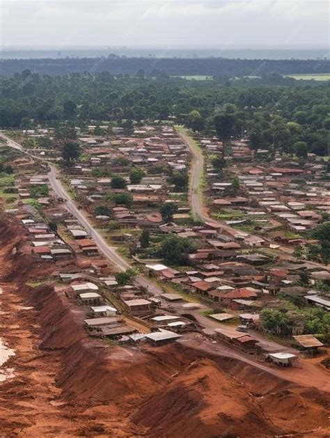 Premium Photo | An aerial image of a major road in the city of asaba
