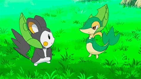 Pokemon Emolga E Snivy