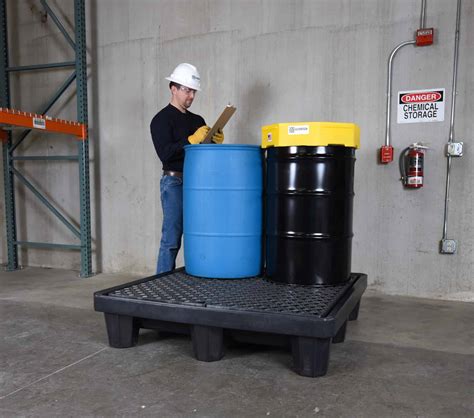 Ultra-Spill Pallet® - Steel Model - SpillContainment.com