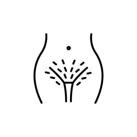 Bikini Hair Removal Icon Stock Illustration Illustration Of Tissue