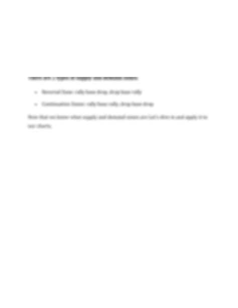 SOLUTION: 05 supply and demand zones - Studypool