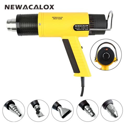 Newacalox Eu Plug V W Industrial Electric Hot Air Gun