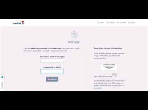 GetMyOffer Capital One Campaign – Enter Reservation Number and Access ...