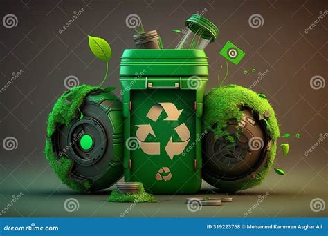 Waste Recycle Management Eco Friendly Energy Saving Awareness Month