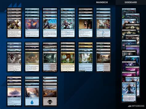 Pioneer Dimir Control Deck By ScreenwriterNY MTG DECKS