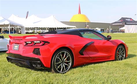 Pics Torch Red 2023 Corvette Stingray Convertible With The 3lt Dipped