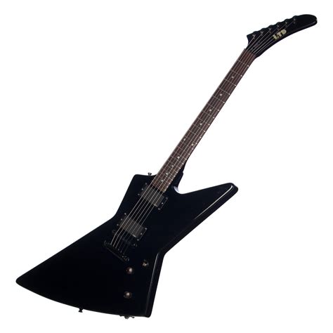 USED / Vintage 1997 LTD by ESP Guitars EXP-200 Explorer - Black - RARE