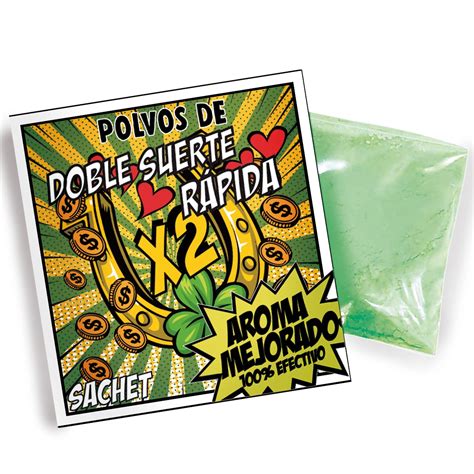 Polvo Esotérico Doble Suerte Rapida Misticos Ángeles