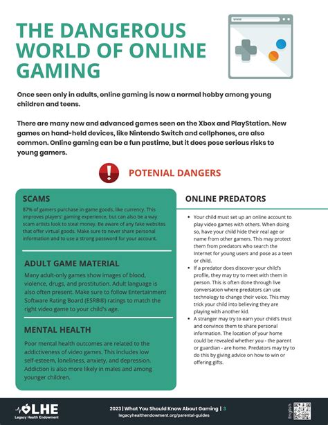 Parental Guides — Legacy Health Endowment