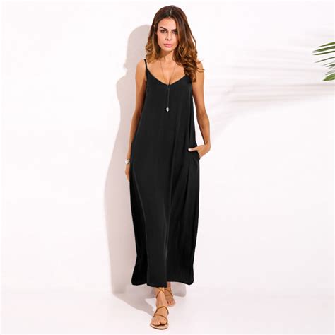 ZANZEA Sexy Spaghetti Strap Dress Summer Women Holiday Beach Bohemian