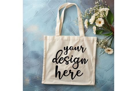 Natural Canvas Tote Bag Mockup Graphic By Mockup And Design Store · Creative Fabrica