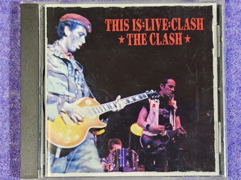 28 THE CLASH THIS IS LIVE CLASH 検 sex pistols damned clash jam