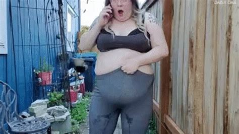 Outdoor BBW Tight Leggings Wetting Daisy Dax Body Fetishes Clips Sale