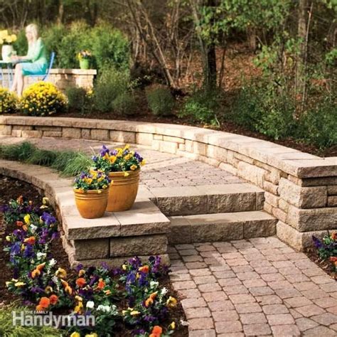 Diy Stone Patio Steps - Patio Ideas