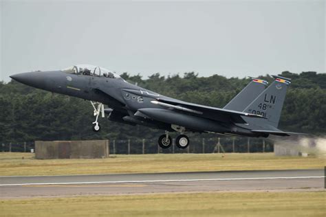 A 48th Fighter Wing F 15E Strike Eagle Takes Off From NARA DVIDS