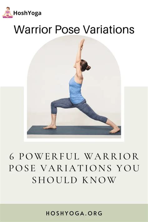 6 Powerful Warrior Pose Variations You Should Know - Hosh Yoga