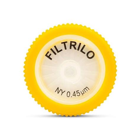 Filtro De Seringa Nylon Hidrof Lico Poro M Di Metro Mm