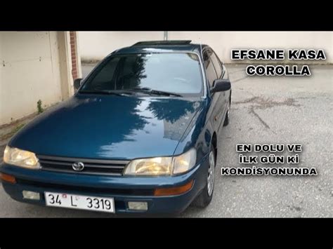 EFSANE KASA COROLLA AE101 1996 TOYOTA COROLLA GLİ 110 HP 41 OFF