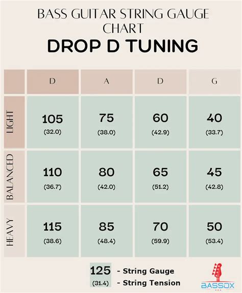 Dadg Drop D Bass Tuning Full Guide And Tuner Bassox