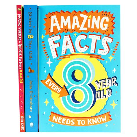 Amazing Facts Every Kid Needs to Know for 8 Year Olds Children's 3 Boo