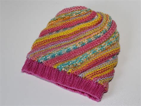 Strickanleitung Babym Tze Wirbelbeanie Spiralm Tze