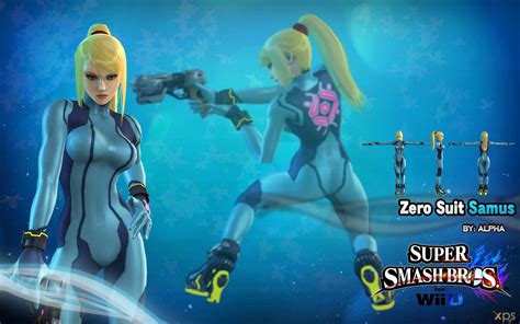 Samus Aran Zero Suit Brawl