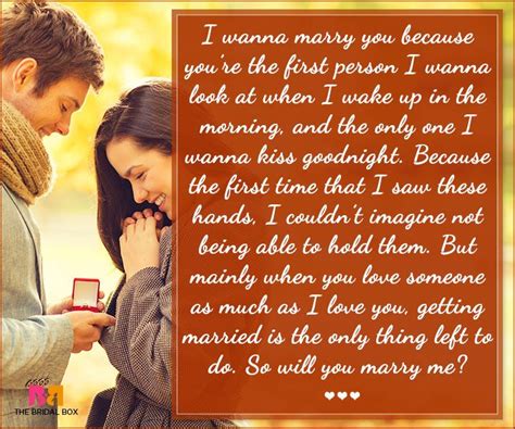 Love Quotes For Marriage Proposal Info