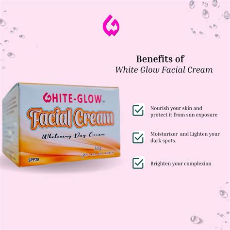 White Glow Facial Day Cream 50g - White Glow Products