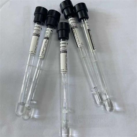 Sodium Citrate 1 4 ESR Tube Whole Blood Specimen Black Top 1 6ml