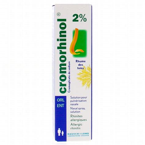 Cromorhinol 2 15ml Médicament conseil Pharmacie Prado Mermoz