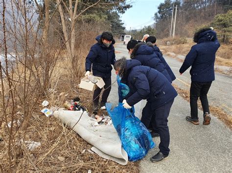 농어촌公 충주제천단양지사 저수지 환경정화 활동 충북과 나의 연결고리 충북일보