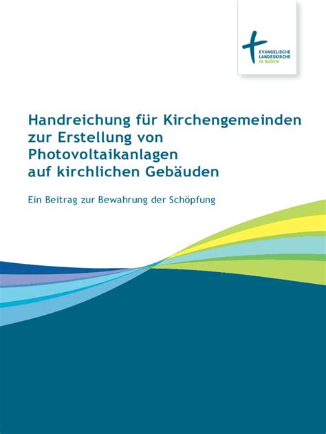 Ausf Llbar Online Handreichung Fr Kirchengemeinden Zur Erstellung Von