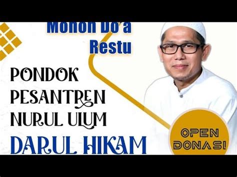 LIVE Pengajian Rutin Jum At Pagi Kitab Al Hikam KH Ahmad