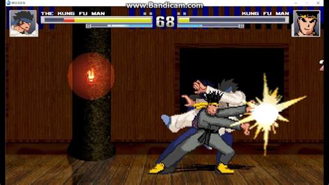 Mugen The Kung Fu Man Vs Kung Fu Man Capcom Youtube