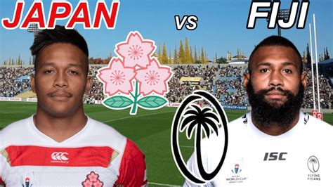 Japan Vs Fiji Pacific Nations Cup Live Commentary Youtube