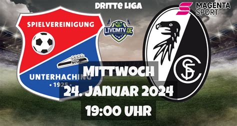 Spvgg Unterhaching Sc Freiburg Ii Fu Ball Dritte Liga Live Am