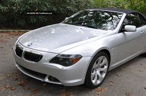 2006 Bmw 650i Sport Convertible 2 Door 4 8l