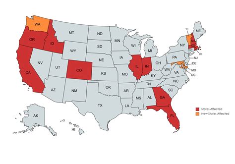 Dog Illness 2025 Map Katee Marigold