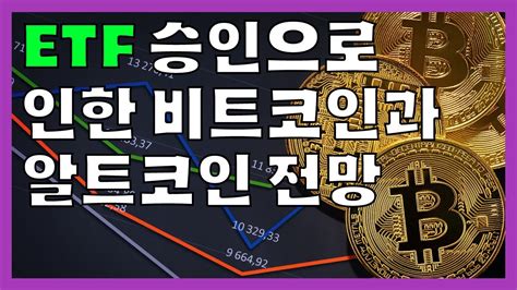 Etf 승인으로 인한 비트코인과 알트코인 전망 Youtube